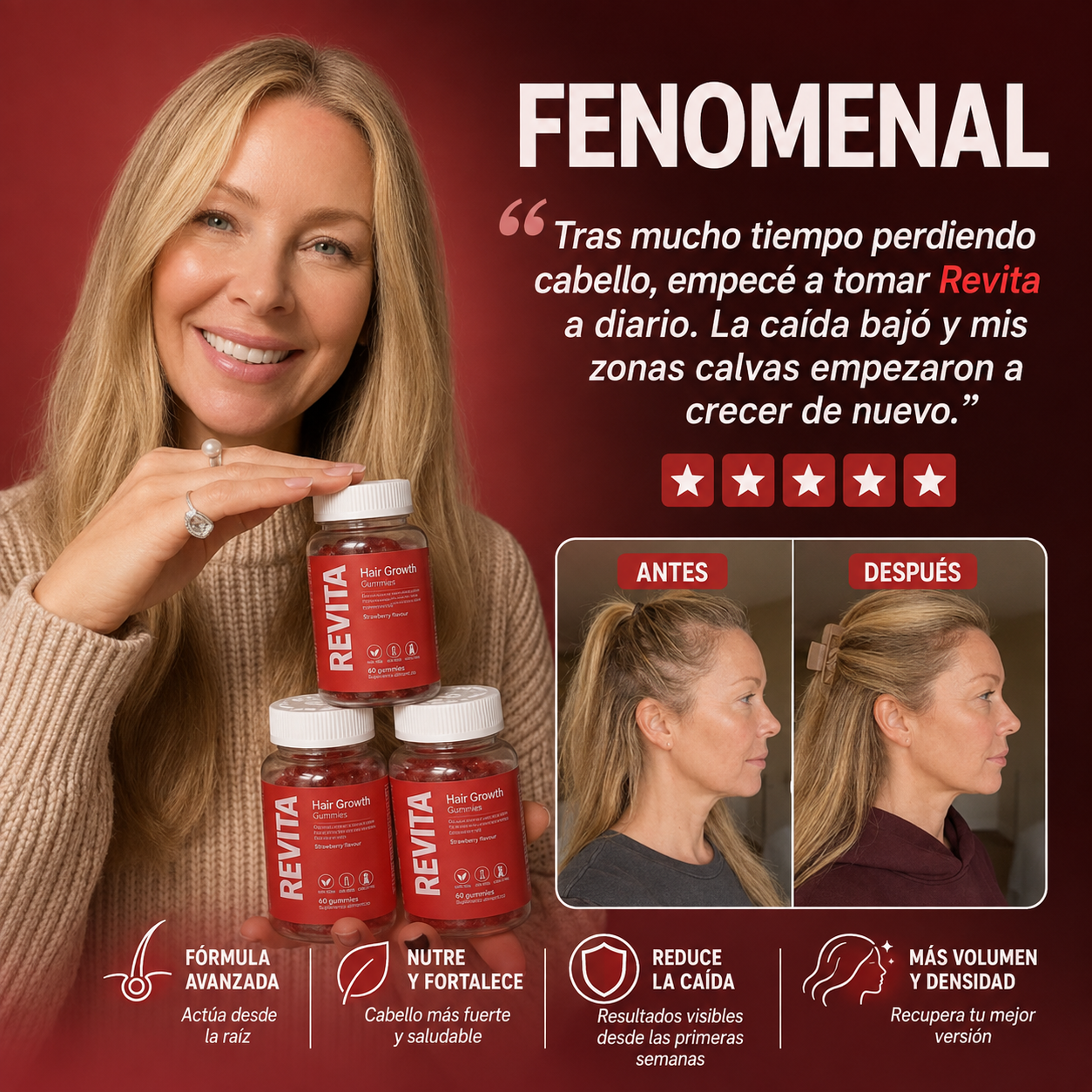 Revita - Fórmula Capilar Completa™